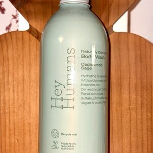 Hey Humans Naturally Derived Body Wash- Cedarwood Sage,14 fl oz